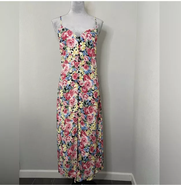 Forever21 maxi dress floral print Size Medium Item-0018