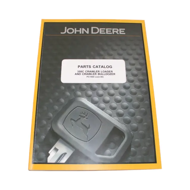 John Deere 350C Crawler Loader Crawler Bulldozer Parts Catalog Manual
