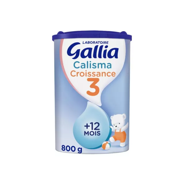 Lait Calisma - Relais Allaitement - 2e Age - 6 Mois A 1 An - 800g - Gallia