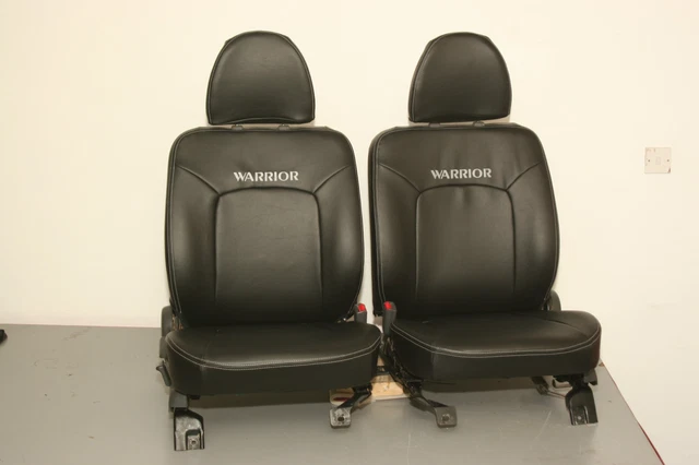 Housse De Volant En Similicuir Pour Mitsubishi L200 - Noire Avec Logo - Antidérapante, Respirante - 9