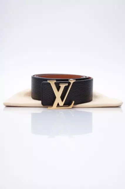 Louis Vuitton 40mm Monogram Canvas/Macassar Leather LV Initiales Belt  Reversible Size 85/34 - Yoogi's Closet
