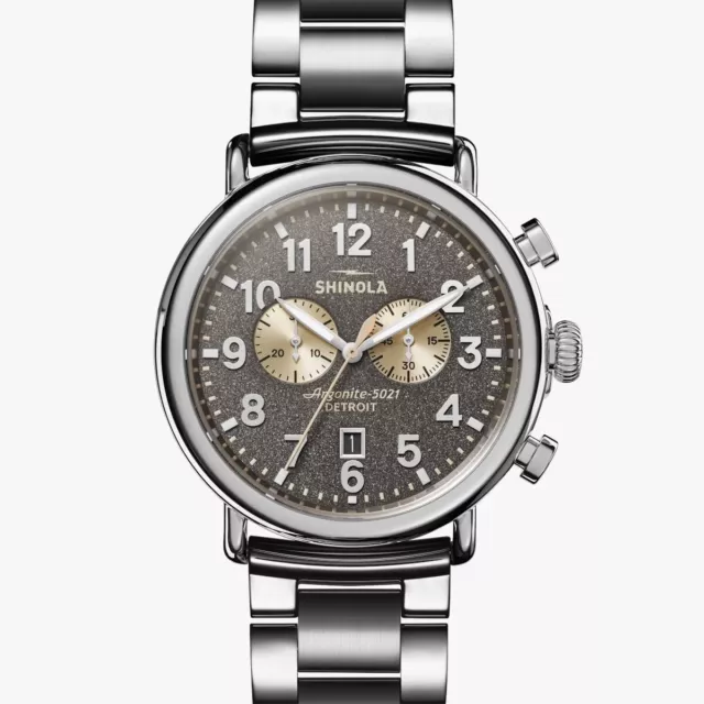 Shinola The Runwell Chrono 47mm  Men's Watch