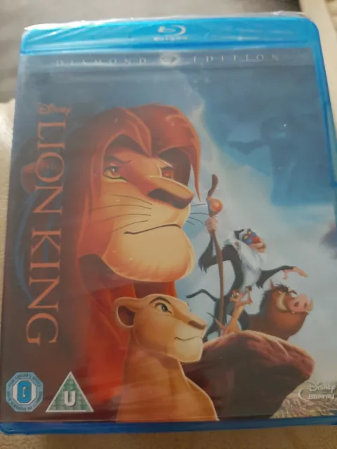 The Lion King Blu Ray Brand New And Sealed