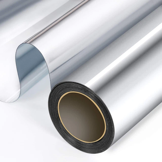 One Way Mirror Reflective Window Film Privacy Glass Solar Tint Foil Sticker
