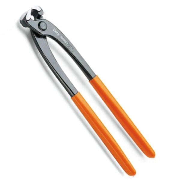 Pinza Piegatrice Per Lattonieri - Becchi Larghi 60mm, Manici PVC, 275mm