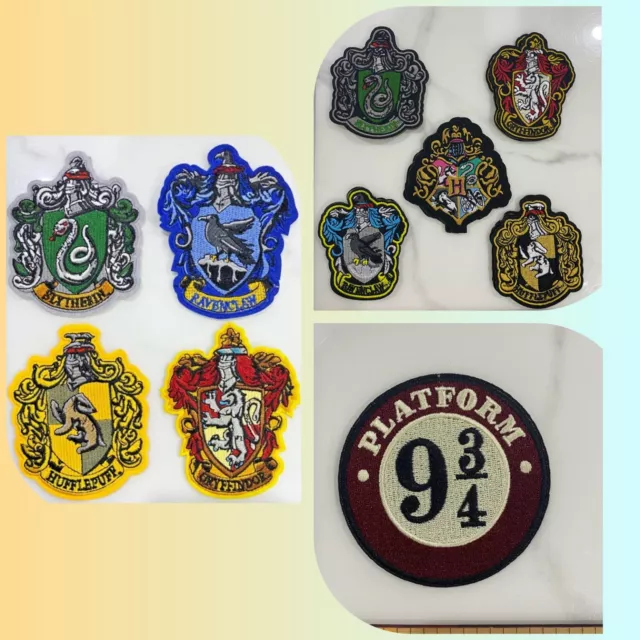 Embroidered Harry Potter Patch Cloth Iron On Applique Craft Sewing