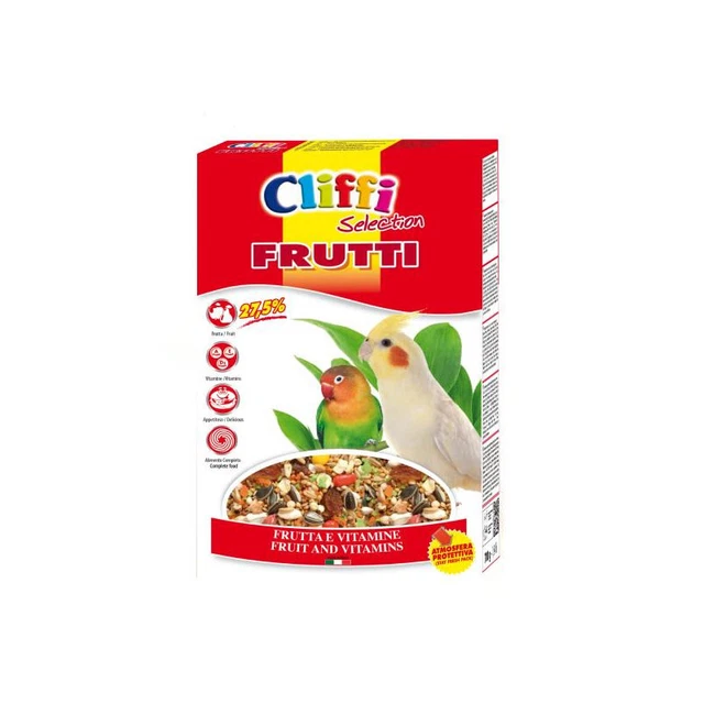 Chemivit - Cliffi Frutas Premiun Mix Periquitos 700G