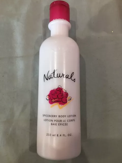 Avon Naturals 8.4 oz Spiceberry Body Lotion