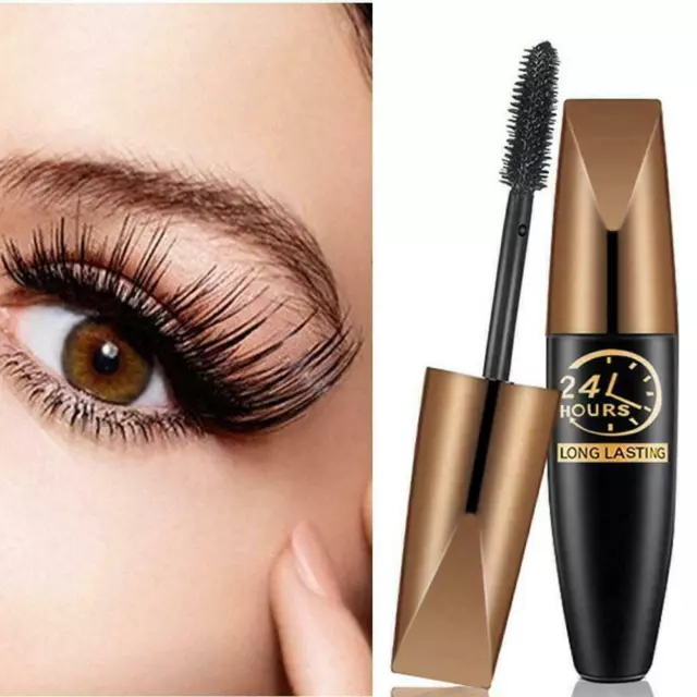 4D Silk Fibre Mascara Eyelash Waterproof Extension Volume neus Lasting R6H3New 3