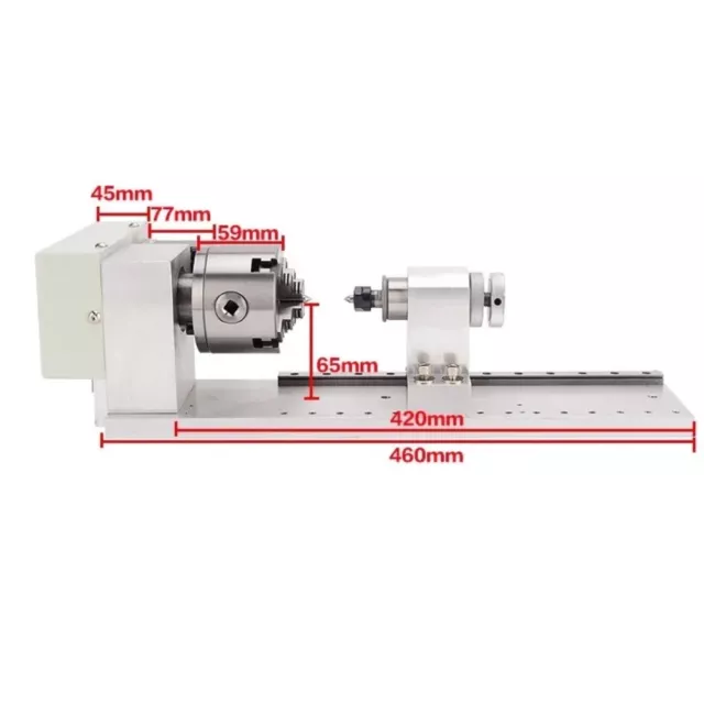 A-axis CNC 4th Axis Rotary Tailstock for CNC Milling Machine Indexing Heads