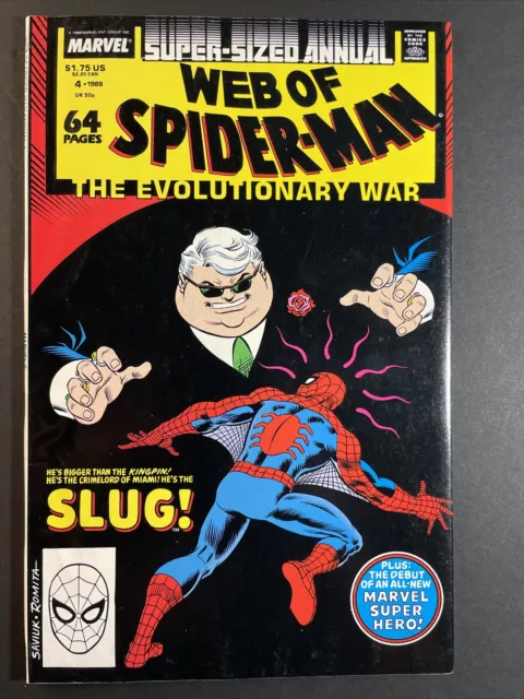 Web of Spider-Man Annual #4: Marvel Comics (1988) VG (G38)