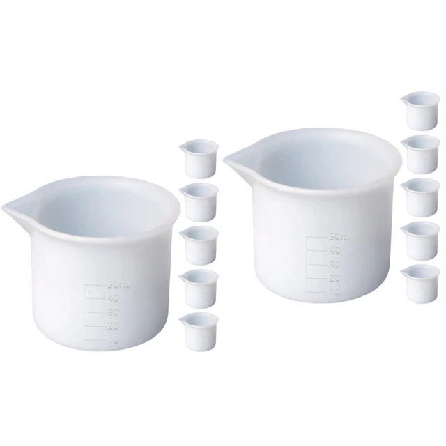 12 pcs outils époxy bricolage multifonction tasses époxy