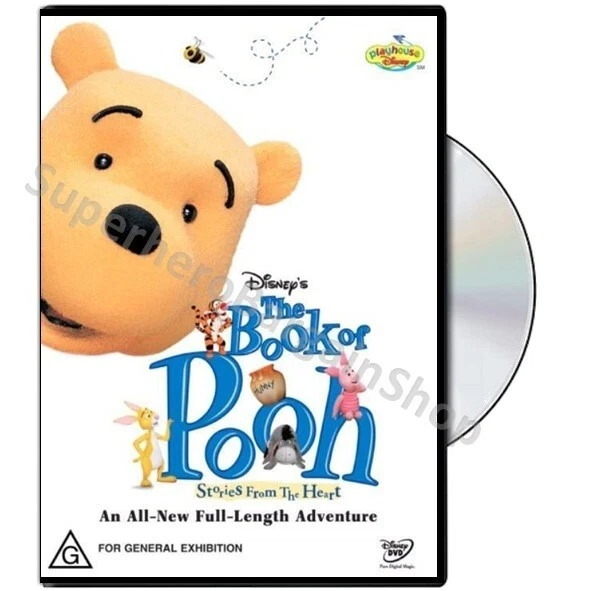 BOOK OF POOH - Stories from the Heart (DVD, 2001) PAL Region 4 (Disney