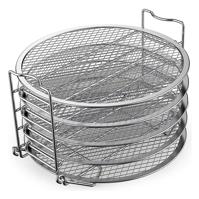 Scaffale antiruggine acciaio acciaio accessori compatibili con Ninja Foodi J3Z3