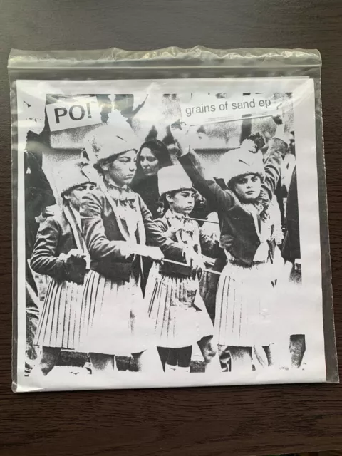 PO!- Grains of Sand EP (7" Vinyl, 1991 Rutland Records)