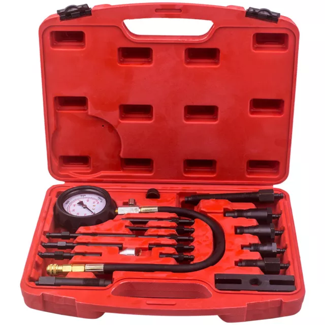 Diesel Engine Compression Tester Set Automotive Compressor For Trucks, Cars