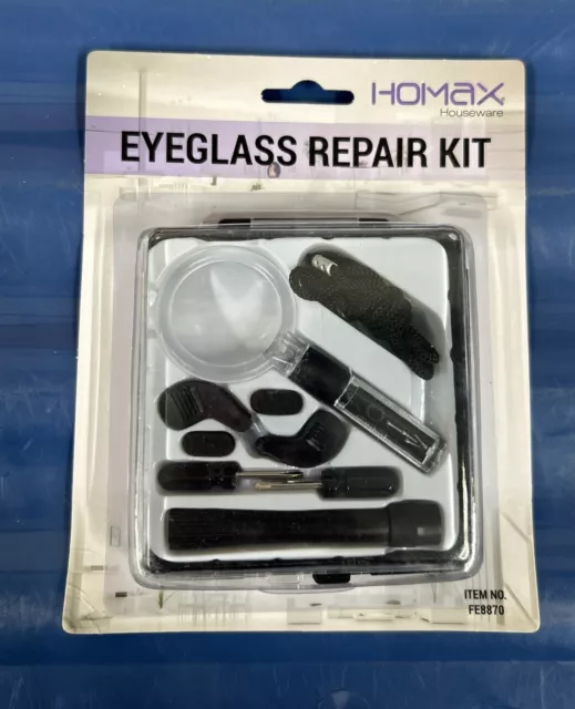 Glasses Repair Kit Spectacles Sunglasses Reading Repairs Set Screws Fix Mend