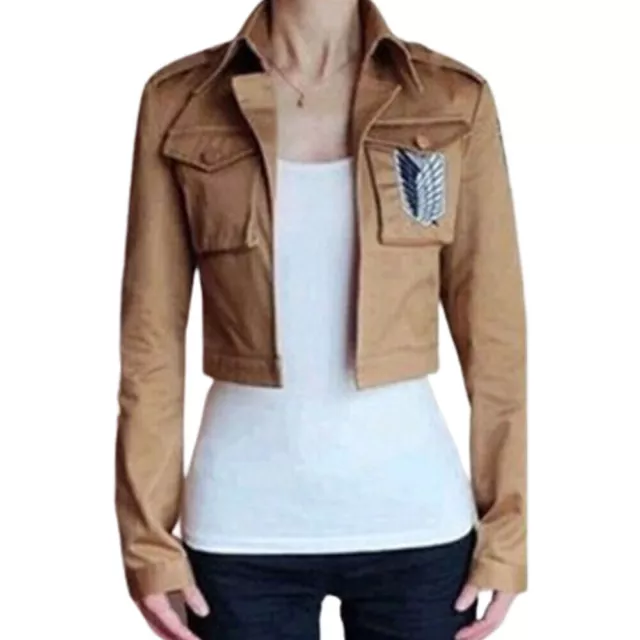 Attack on Titan Scouting Legion Jacket Shingeki no Kyojin Cosplay Costume Adult