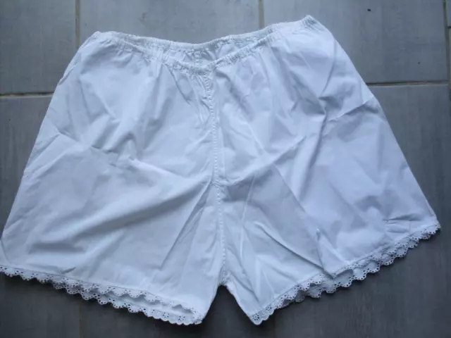 Ancienne Culotte De Grand Mere Panty Avec Dentelle