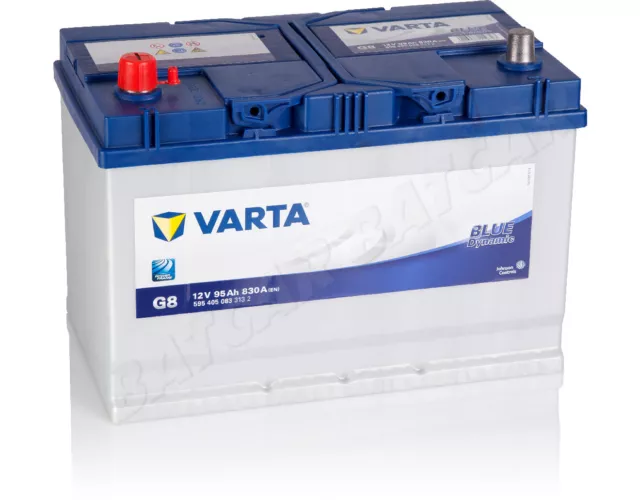 Autobatterie VARTA 12V 95 Ah G8 95Ah ersetzt 88 90 100 105 110 Ah | SSANGYONG