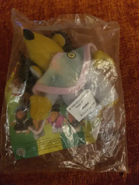 McDonalds Happy Meal Toy -  The Wombles (1999) - Obidos Soft Toy - Sealed