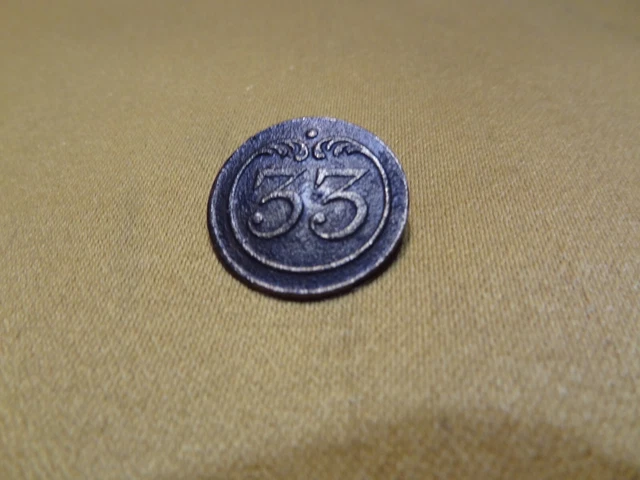Bouton militaire 1er Empire GM.