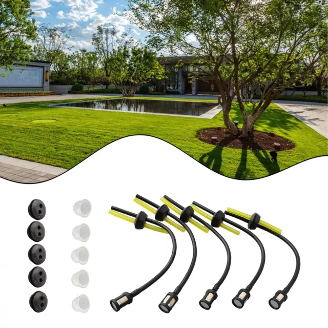 5Sets/Fuel Line Filter Kit/Brushcutter Trimmer Cutter Whipper Snipper Lawn-Mower