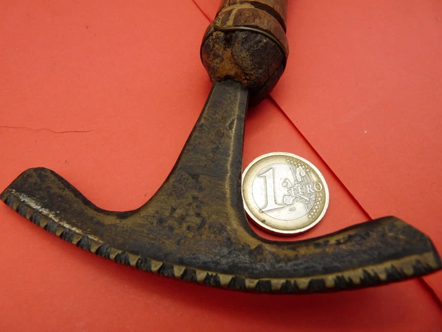 Porte-clés Cintre Ancien Fer à Cheval Bronze Doré - France - Antique