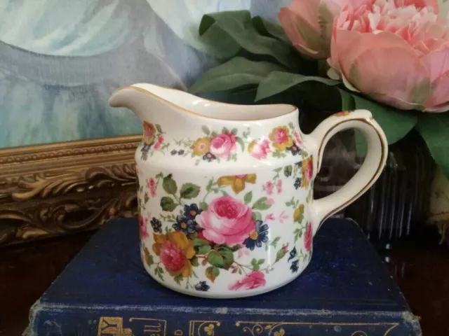 Vintage Sadler Old Chintz Jug - Milk Jug Cream Jug Small Serving Jug