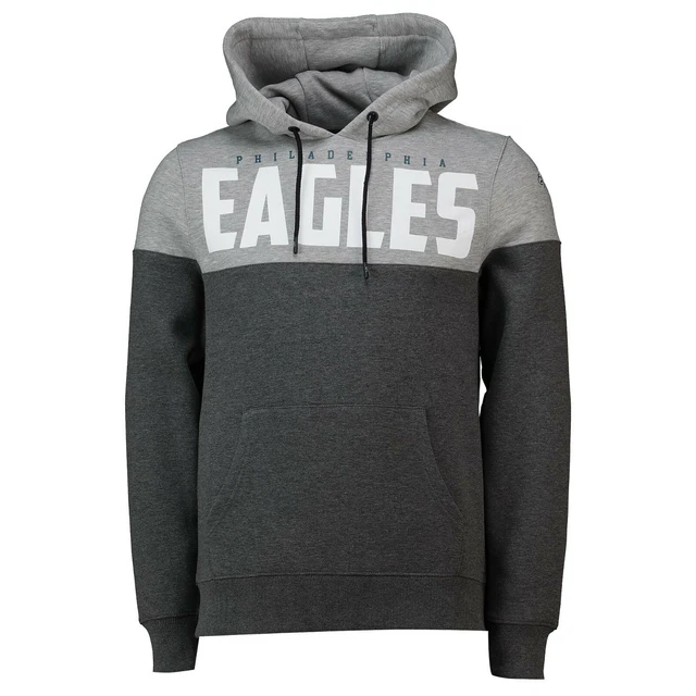 NFL Hoody Philadelphia Eagles Hoody Taglio & Sew con Cappuccio Felpa Pullover