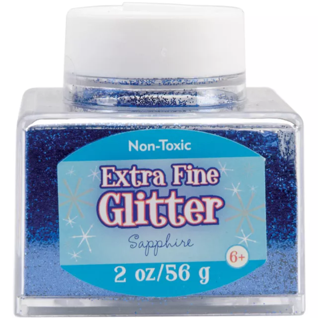 Sulyn Extra Fine Glitter 2oz-Sapphire SUL2FGL-50867