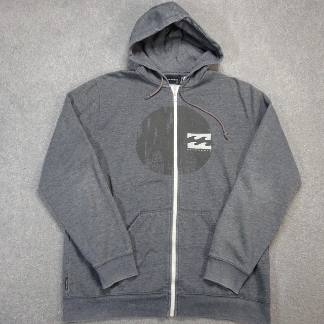 BILLABONG JUMPER ADULT Extra Large Grey Surf Waves Beach Outdoor