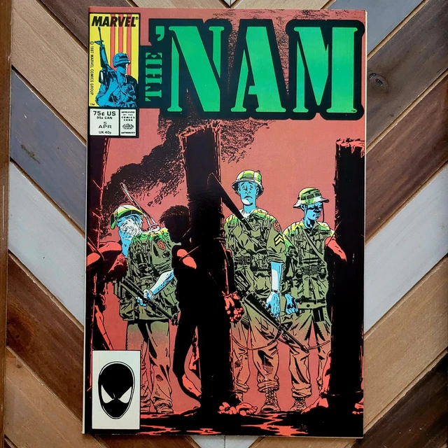 The 'NAM #5 NM- (Marvel 1986) HIGH GRADE "Humpin' The Boonies" (Golden art)