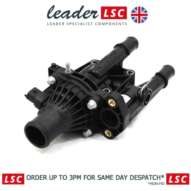 Thermostat Housing W/ 2-Pin Sensor – Fits Vauxhall Astra H MK5 1.6 1.8 (2004-2014)