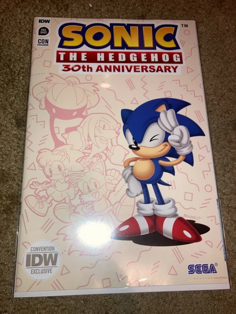 IDW SONIC THE HEDGEHOG 30th Anniversary Special 2021 SDCC Comic Con ...