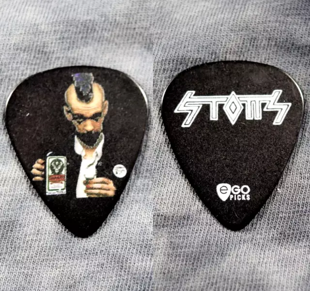 The PLASMATICS ~ Richie Stotts Custom Guitar Pick ~ Jagermeister