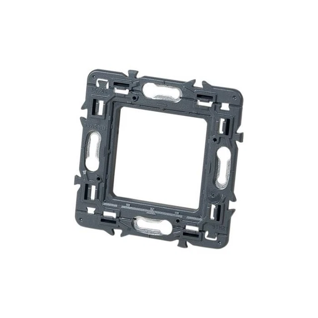 4 Plaques Support Simple 2 Modules Pour Legrand Mosaïc/Céliane - Réf. 802 51 - Neuf En Emballage