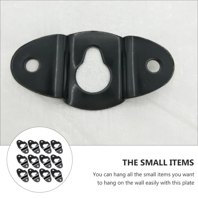 20 PCS HANGER Plate for Audio Speaker Wall Mount Hook Bracket Coat