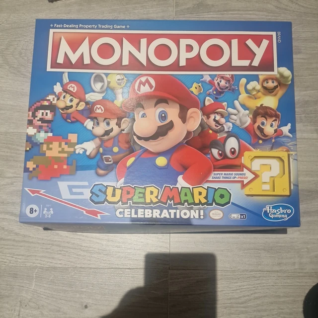 HASBRO GAMING MONOPOLY: Super Mario Celebration Edition Board Game £15. ...