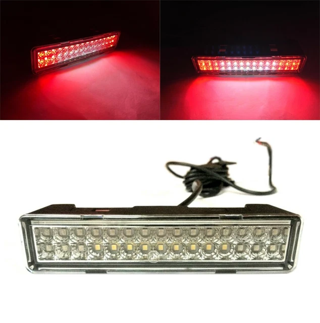 Feu De Gabarit Arrière Avec Support, Barre De LED, Bordure De Spoiler Avec Homologation E