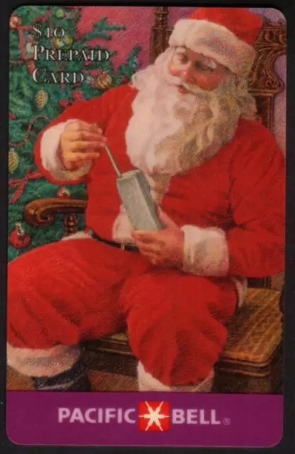 Santa Calling Auf Handy (1994 Weihnachten: SC-05) Codierter Fehler! Handy Karte