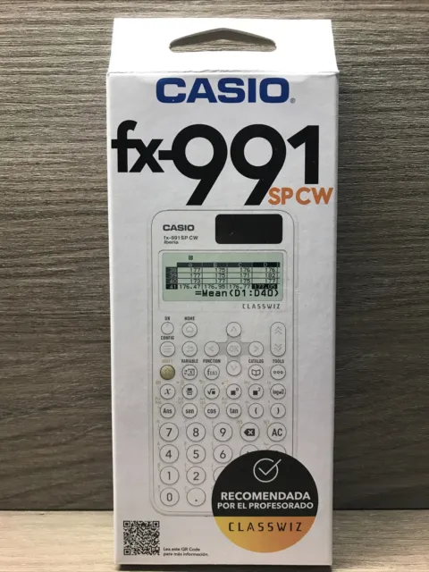 Calculadora Cientifica Casio Serie Fx-991 Sp Cw -Nueva - Envío Certificado