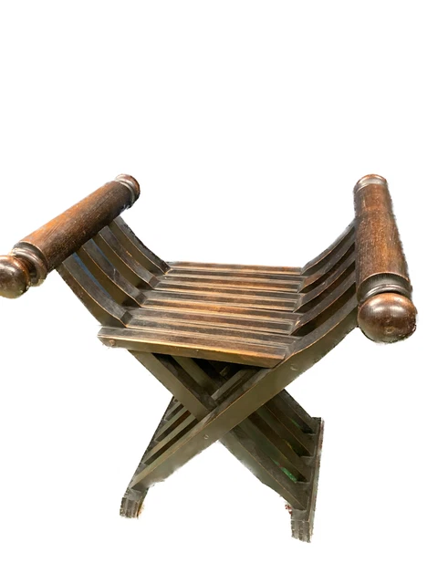 originale antica sedia poltrona savonarola prestigio del novecento