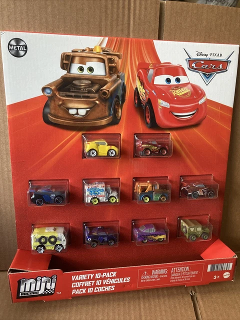 DISNEY CARS MINI Racers 10 Pack With Dr Damage - Combined Postage £41. ...