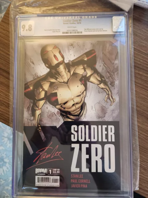Coyote 1, Soldier Zero 1 - CGC 9.8 - Image / Boom comic books