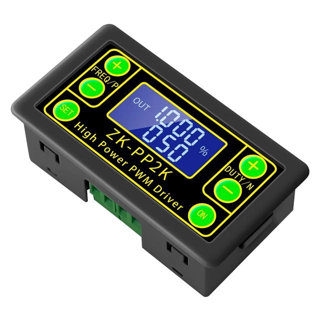 ZK-PP2K Alta Potenza Pwm Dimmer Velocità Controller Pwm Pulse Generatore Autista