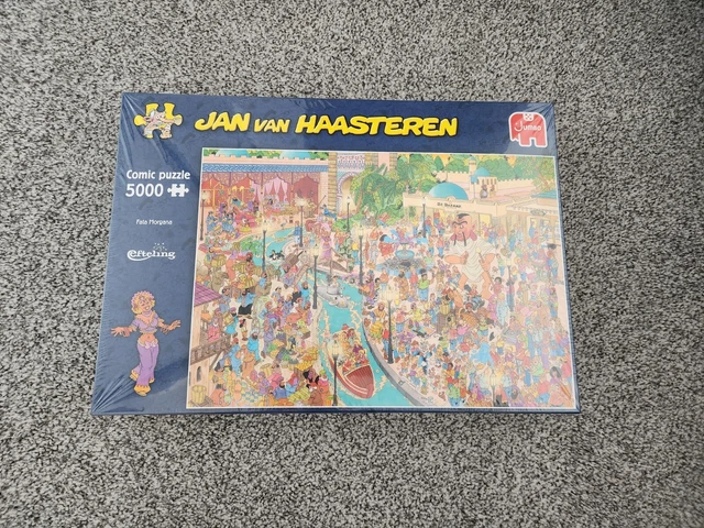 PUZZLE JUMBO JAN Van Haasteren Efteling Fata Morgana 5000 pezzi NUOVO