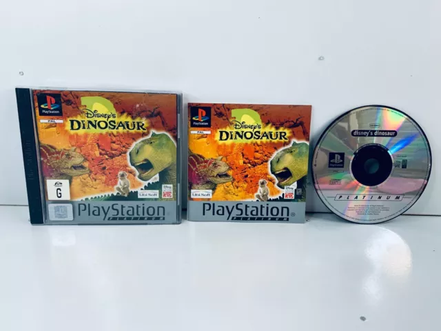 Sony Playstation 1 Disney's Dinosaur PS1 Game 2000 PAL Complete