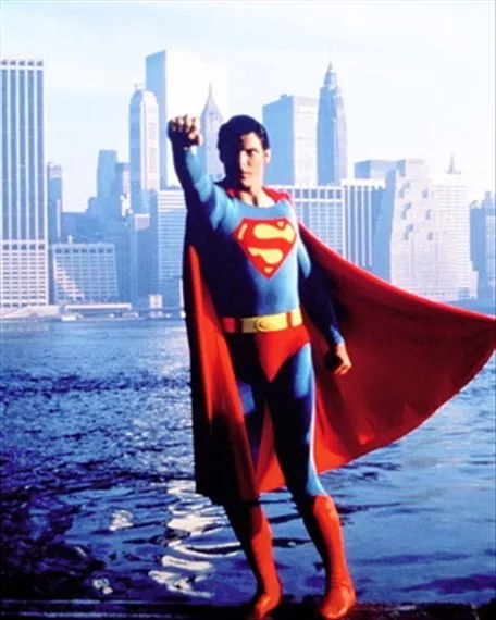 Christopher Reeve As Superman / Clark Kent Fro 8X10 Photo Merveilleux 252883