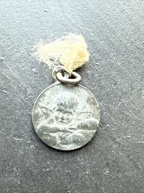 Pendentif Ancien Argent Massif 925, Style Art Nouveau, Camée - Occasion